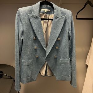 Veronica beard Denim Dickey Jacket